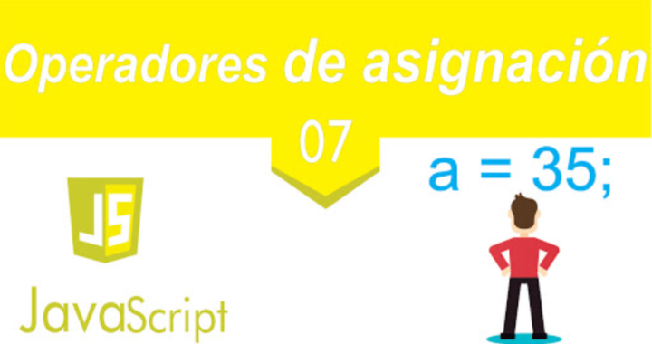 3.3 Operadores de asignación