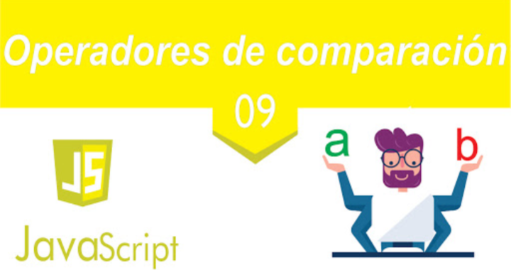 3.5 Operadores de comparación